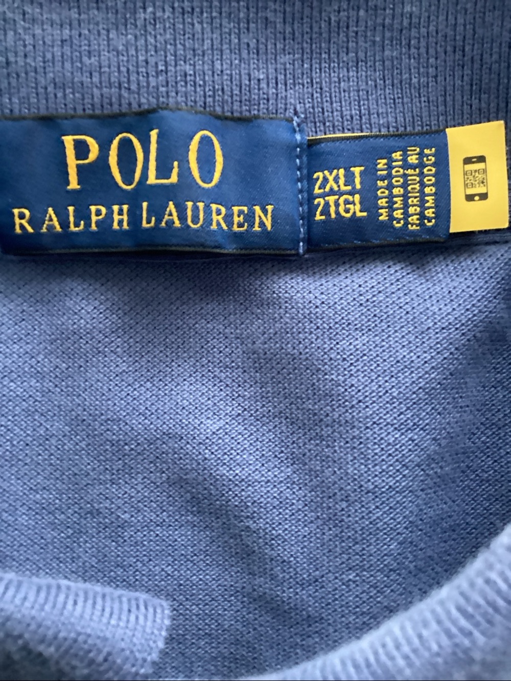 Polo Ralph Lauren Short Sleeve Polo Shirt, 2XLT - Picture 5 of 6